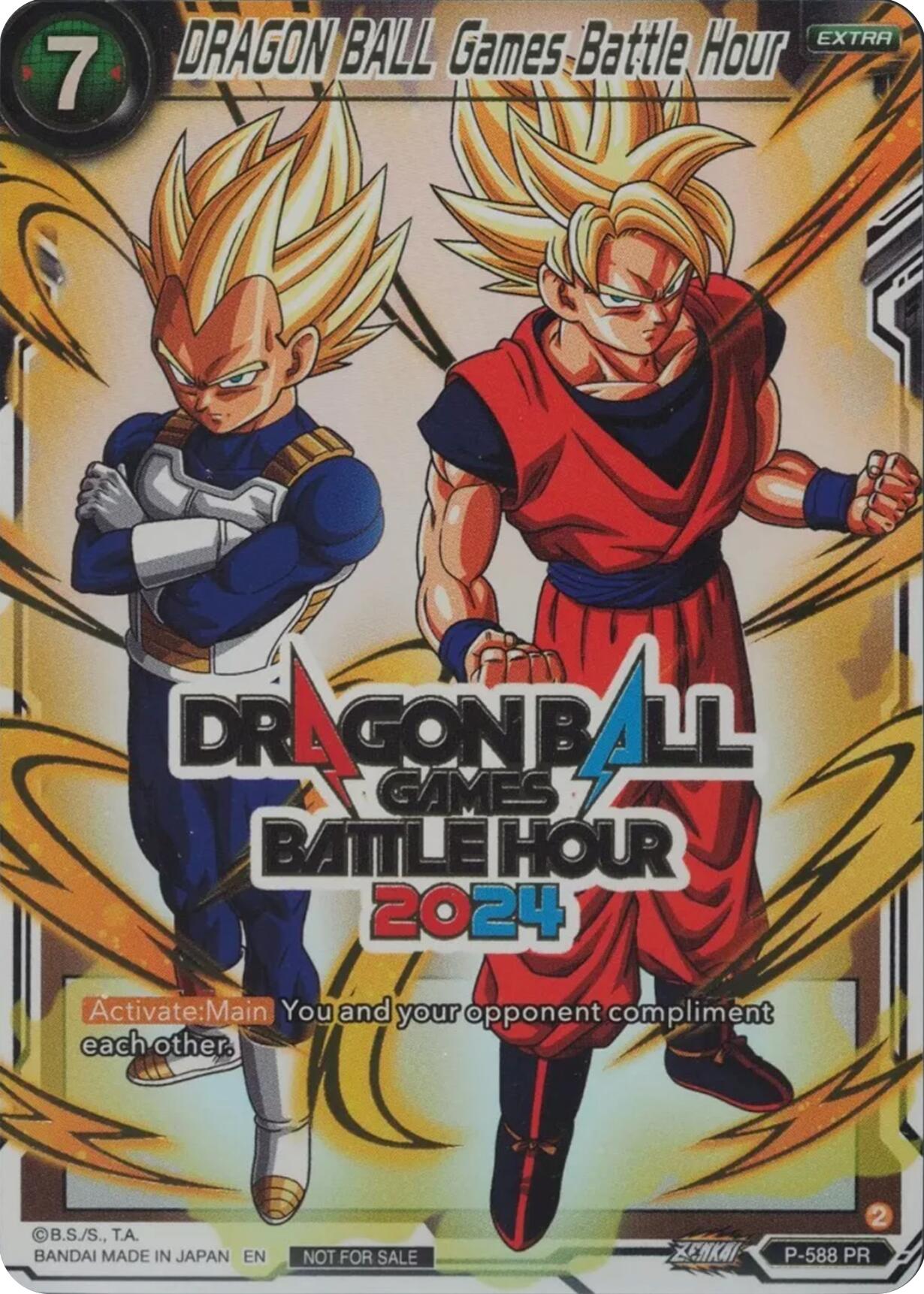 DRAGON BALL Games Battle Hour (Dragon Ball Games Battle Hour 2024 Promo Card Set) (P-588) [Promotion Cards] | Rock City Comics