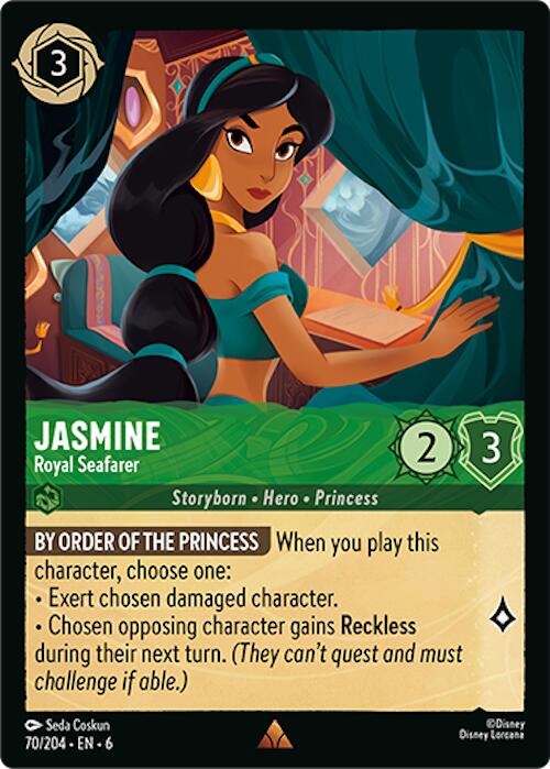 Jasmine - Royal Seafarer (70/204) [Azurite Sea] | Rock City Comics