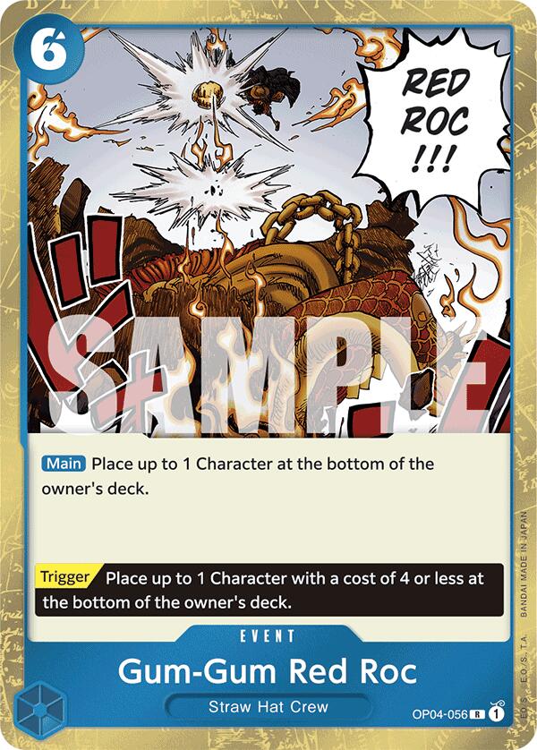 Gum-Gum Red Roc (Jolly Roger Foil) [Premium Booster -The Best-] | Rock City Comics