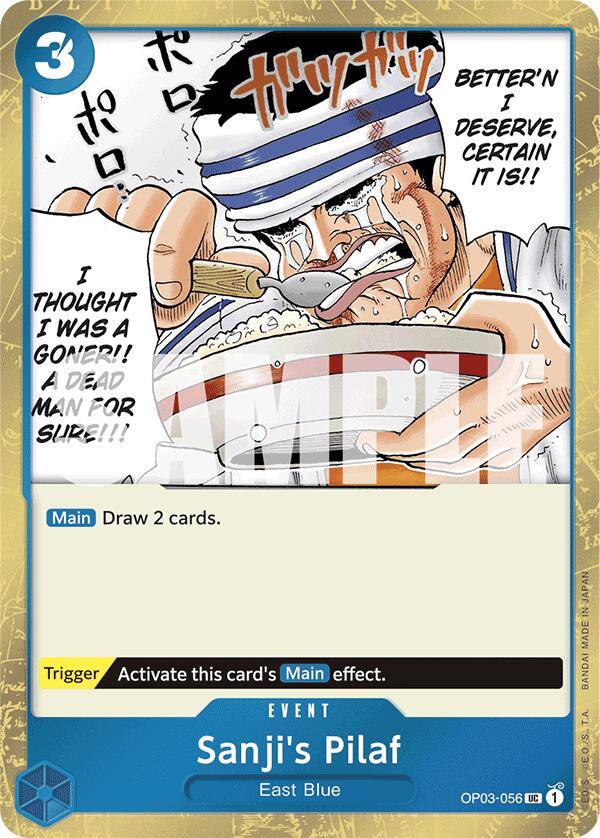 Sanji's Pilaf (Alternate Art)(Jolly Roger Foil) [Premium Booster -The Best-] | Rock City Comics