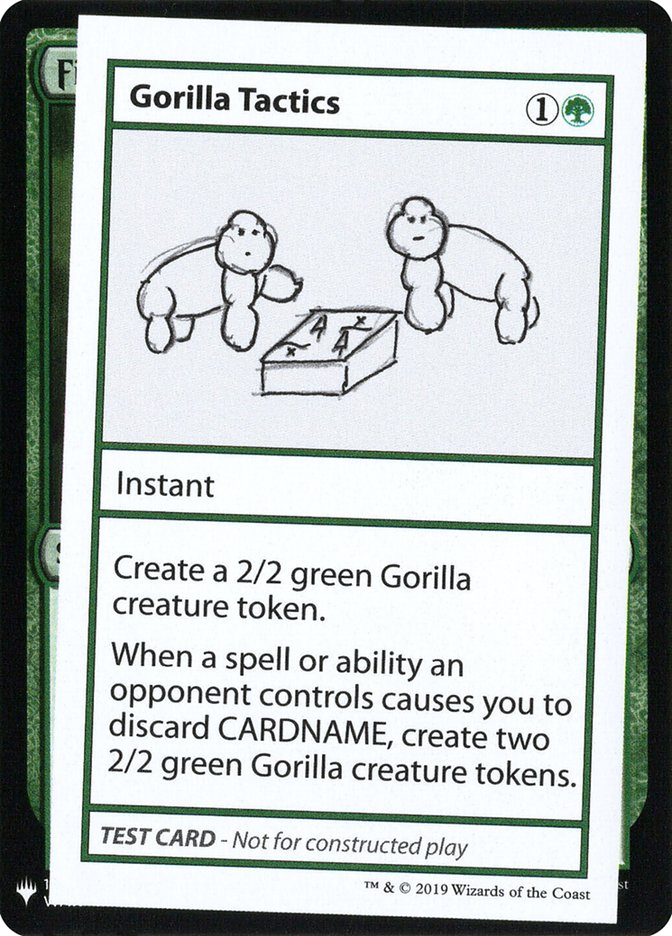 Gorilla Tactics [Mystery Booster Playtest Cards] | Rock City Comics