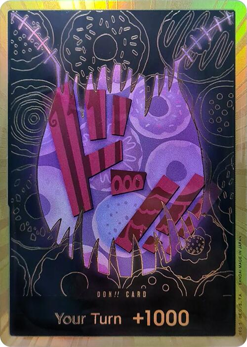 DON!! Card (Katakuri) (Gold) [Premium Booster -The Best-] | Rock City Comics