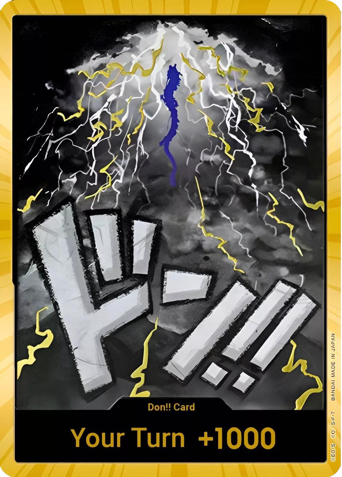 DON!! Card (Kaido) (Gold) [Premium Booster -The Best-] | Rock City Comics