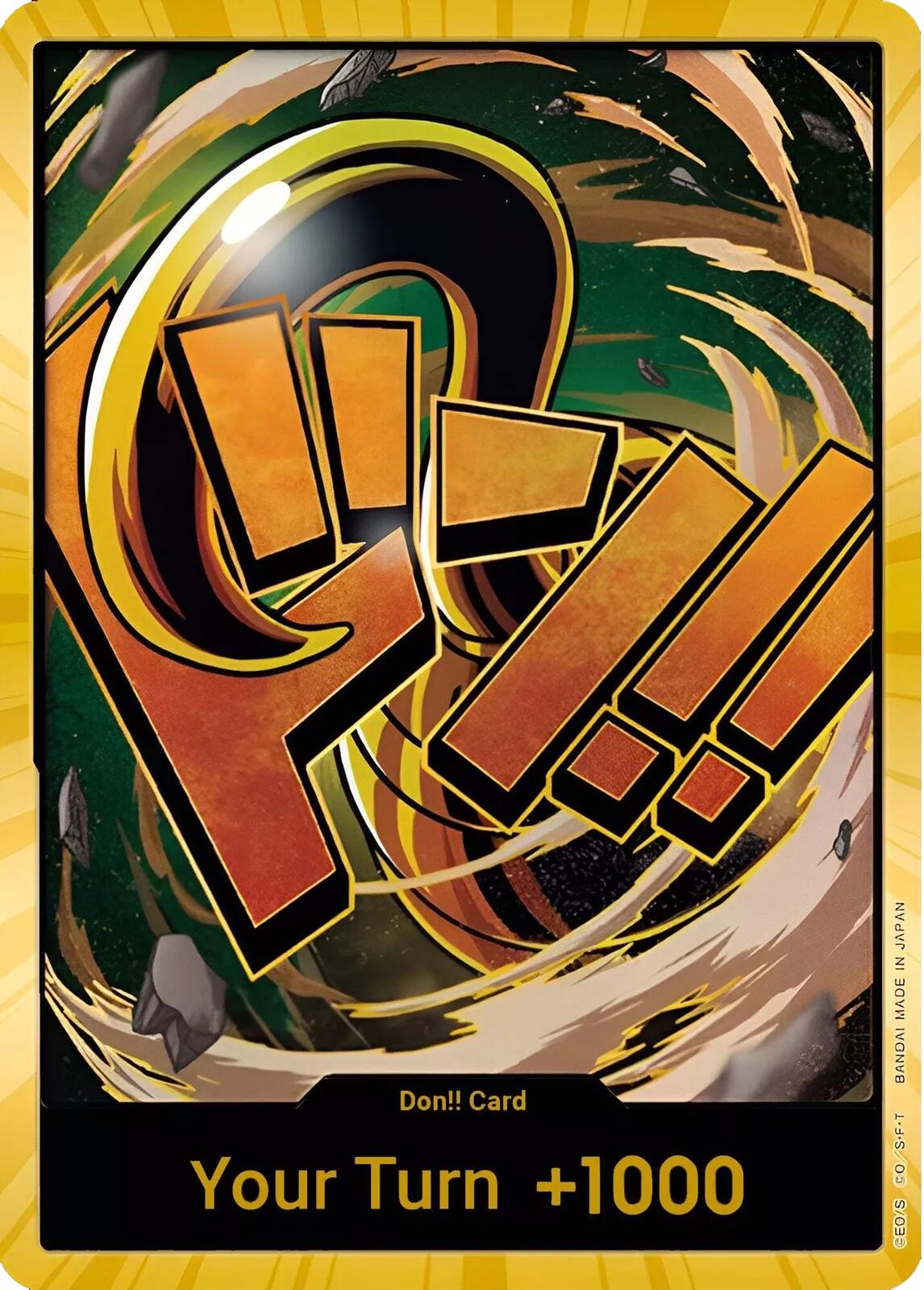 DON!! Card (Crocodile) (Gold) [Premium Booster -The Best-] | Rock City Comics