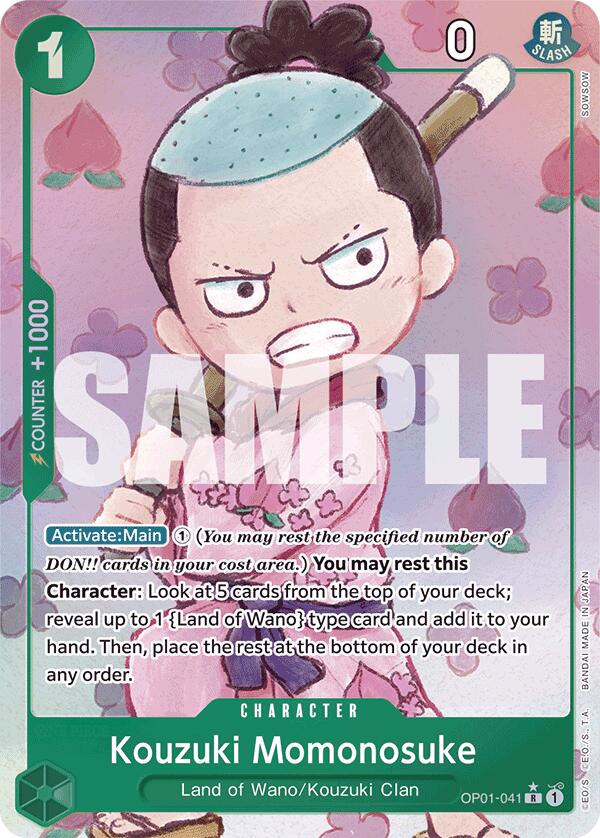 Kouzuki Momonosuke (Alternate Art) [Premium Booster -The Best-] | Rock City Comics