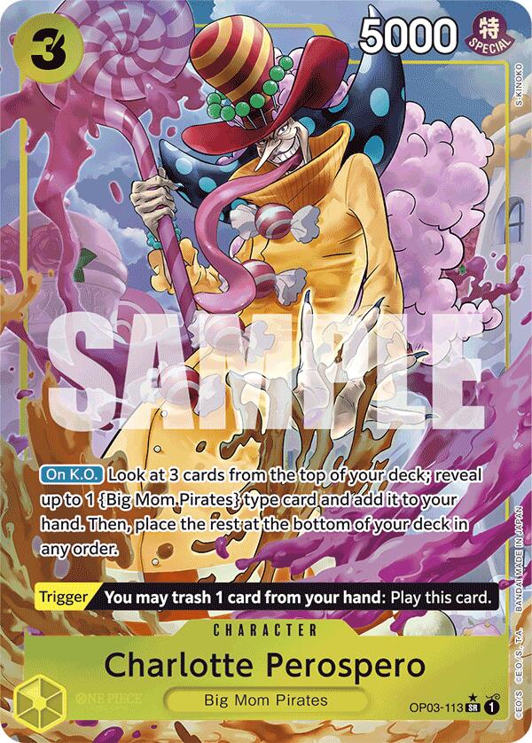 Charlotte Perospero (Alternate Art) [Premium Booster -The Best-] | Rock City Comics