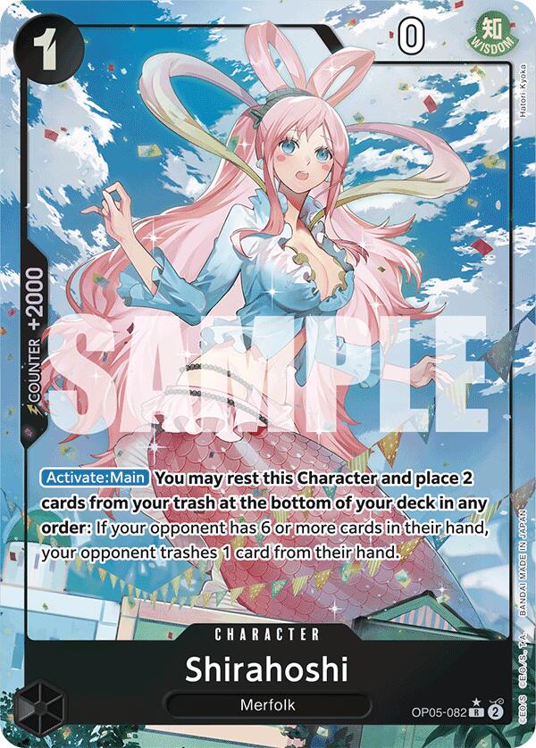 Shirahoshi (OP05-082) (Full Art) [Premium Booster -The Best-] | Rock City Comics