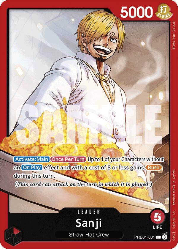 Sanji (PRB01-001) [Premium Booster -The Best-] | Rock City Comics