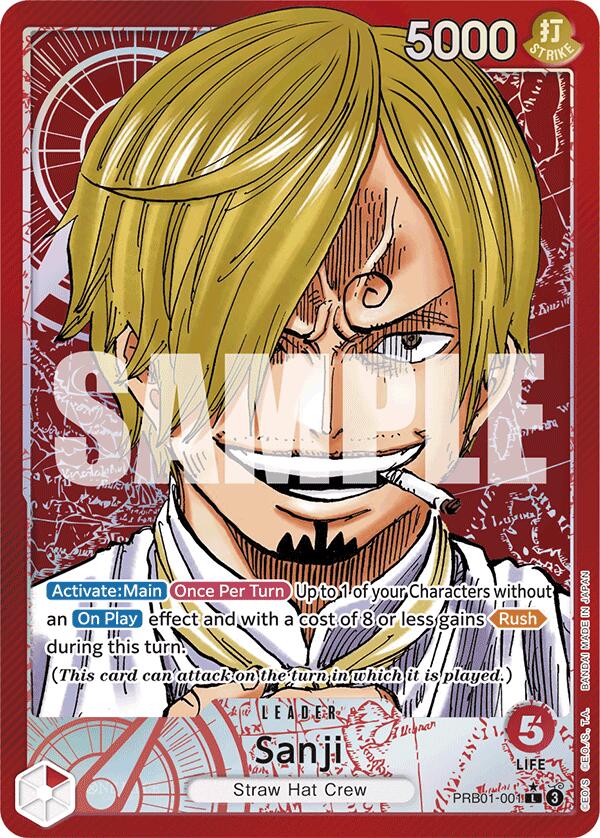 Sanji (PRB01-001) (Alternate Art) [Premium Booster -The Best-] | Rock City Comics