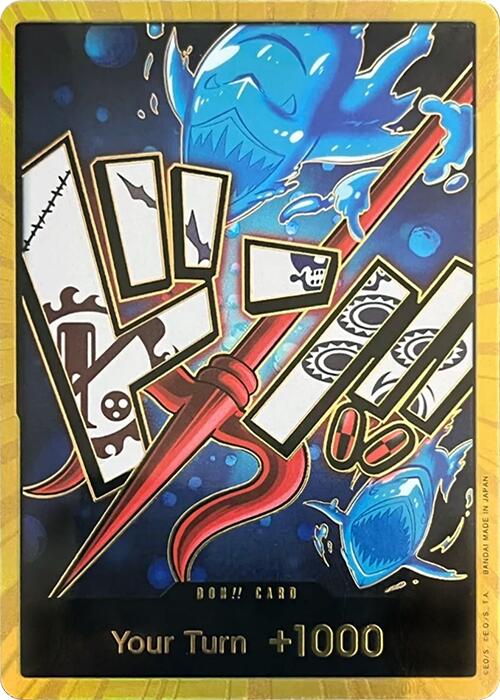 DON!! Card (Hody Jones) (Gold) [Premium Booster -The Best-] | Rock City Comics