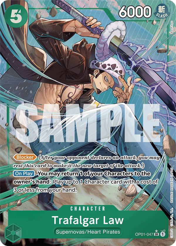 Trafalgar Law (OP01-047) (Full Art) [Premium Booster -The Best-] | Rock City Comics