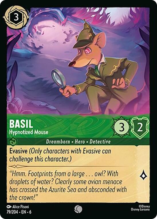 Basil - Hypnotized Mouse (79/204) [Azurite Sea] | Rock City Comics