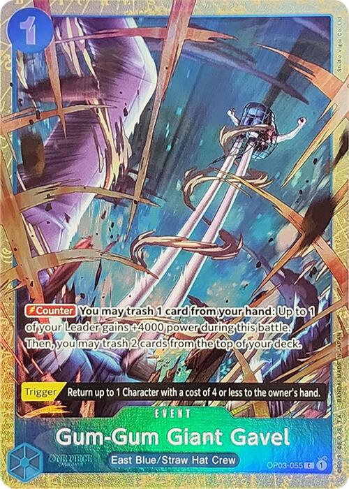 Gum-Gum Giant Gavel (Premium Card Collection -Best Selection Vol. 2-) [One Piece Promotion Cards] | Rock City Comics