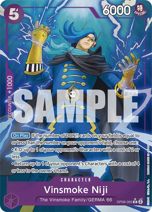 Vinsmoke Niji (OP06-065) (Full Art) [Premium Booster -The Best-] | Rock City Comics