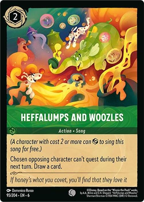 Heffalumps and Woozles (95/204) [Azurite Sea] | Rock City Comics
