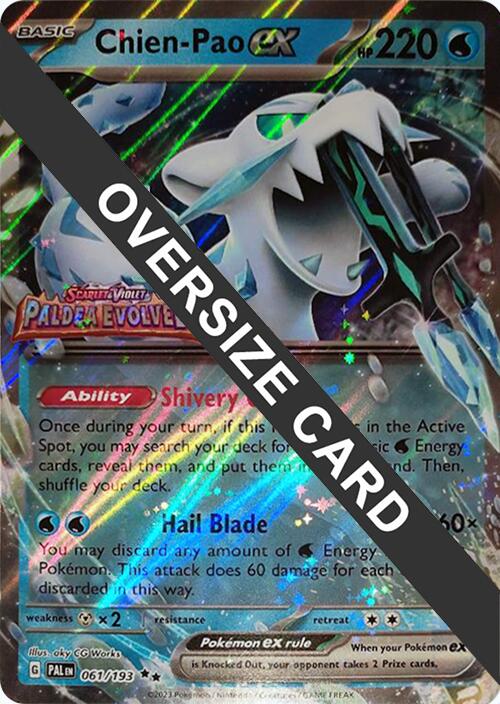 Chien-Pao ex (061/193) (Jumbo) [Scarlet & Violet: Paldea Evolved] | Rock City Comics