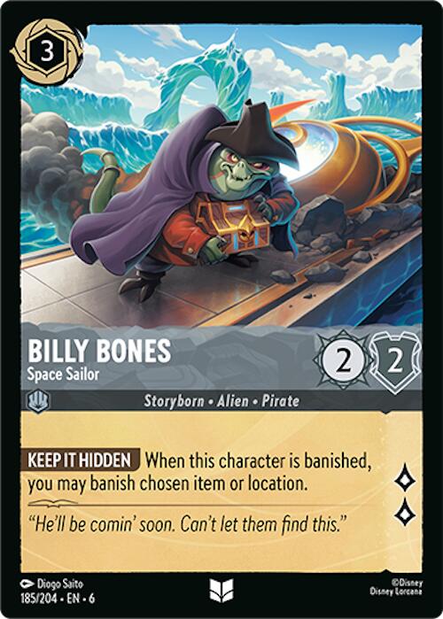 Billy Bones - Space Sailor (185/204) [Azurite Sea] | Rock City Comics