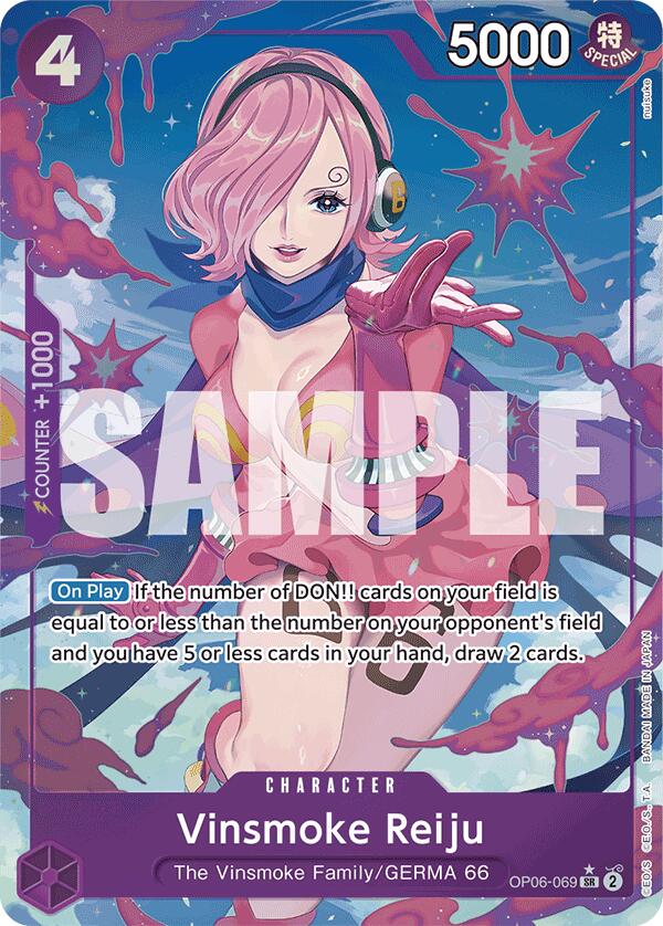 Vinsmoke Reiju (OP06-069) (Alternate Art) [Premium Booster -The Best-] | Rock City Comics