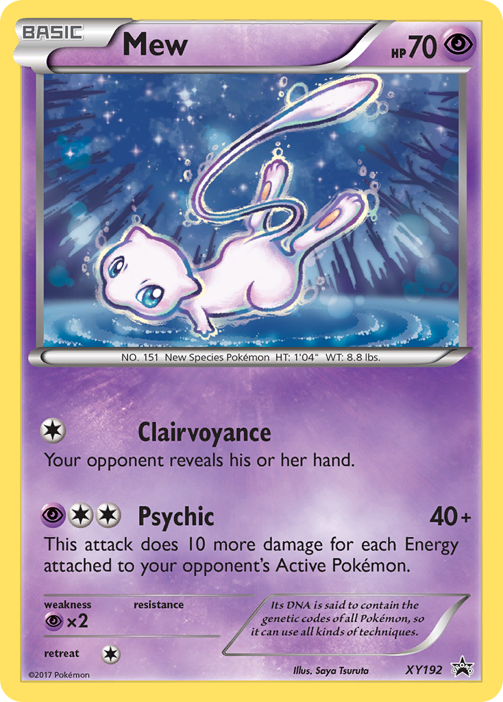 Mew (XY192) [XY: Black Star Promos] | Rock City Comics