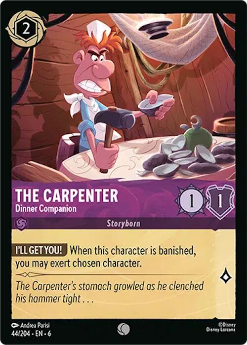 The Carpenter - Dinner Companion (44/204) [Azurite Sea] | Rock City Comics