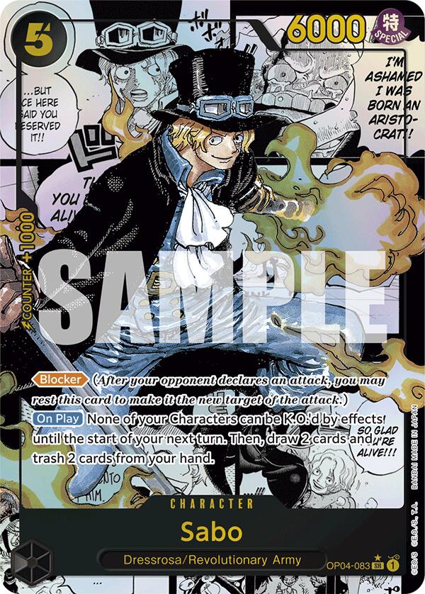 Sabo (OP04-083) (Manga) [Premium Booster -The Best-] | Rock City Comics