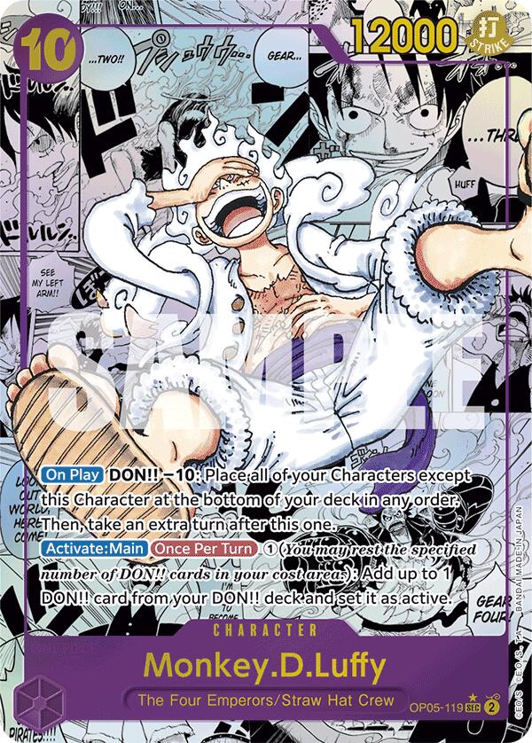 Monkey.D.Luffy (OP05-119) (Manga) [Premium Booster -The Best-] | Rock City Comics