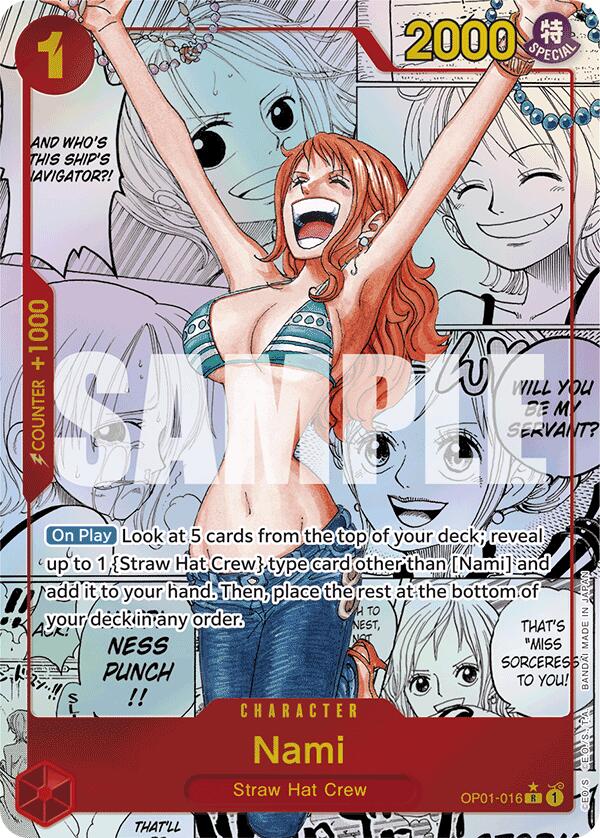 Nami (OP01-016) (Manga) [Premium Booster -The Best-] | Rock City Comics