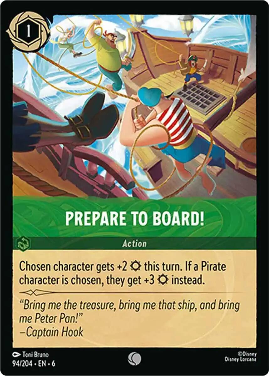 Prepare to Board! (94/204) [Azurite Sea] | Rock City Comics
