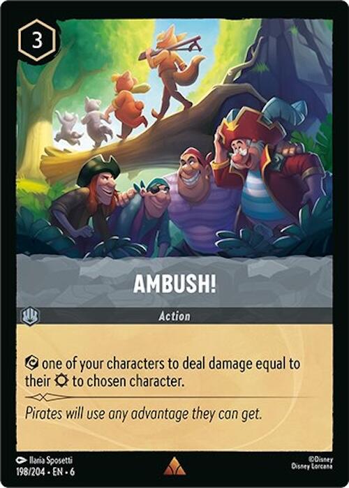 Ambush! (198/204) [Azurite Sea] | Rock City Comics