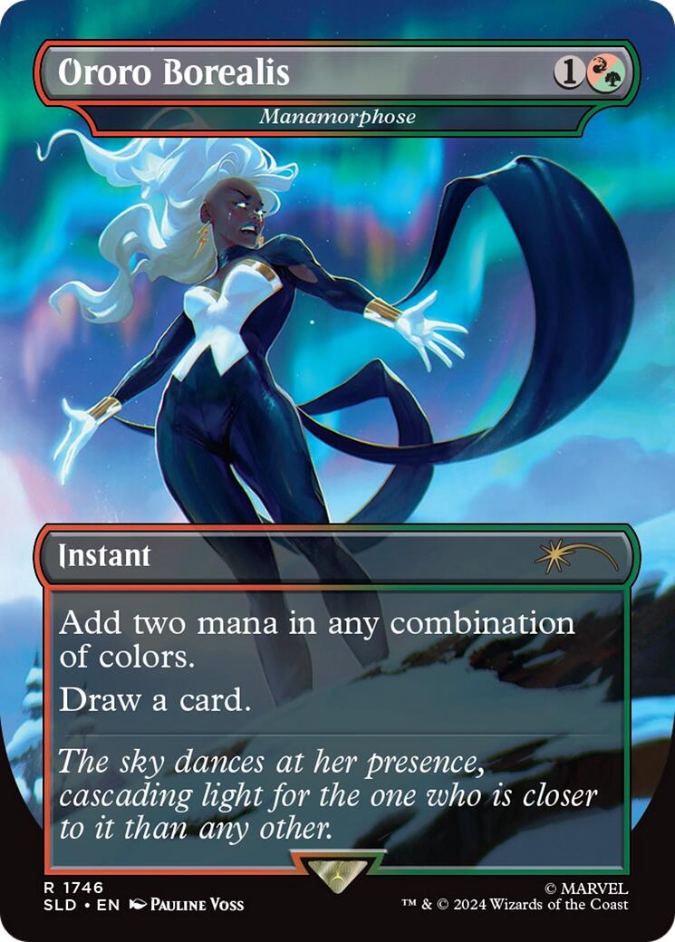 Ororo Borealis - Manamorphose (Rainbow Foil) [Secret Lair Drop Series] | Rock City Comics