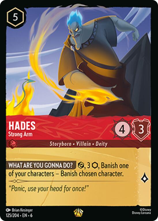 Hades - Strong Arm (125/204) [Azurite Sea] | Rock City Comics