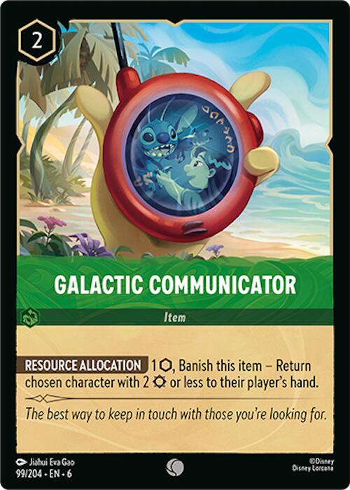 Galactic Communicator (99/204) [Azurite Sea] | Rock City Comics