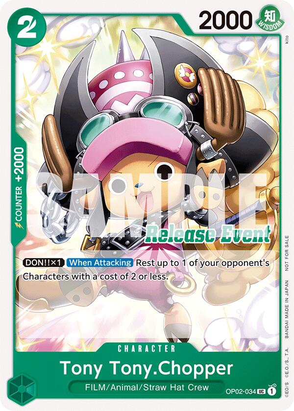 Tony Tony.Chopper (ST15 - ST20 Release Event Pack) [One Piece Promotion Cards] | Rock City Comics