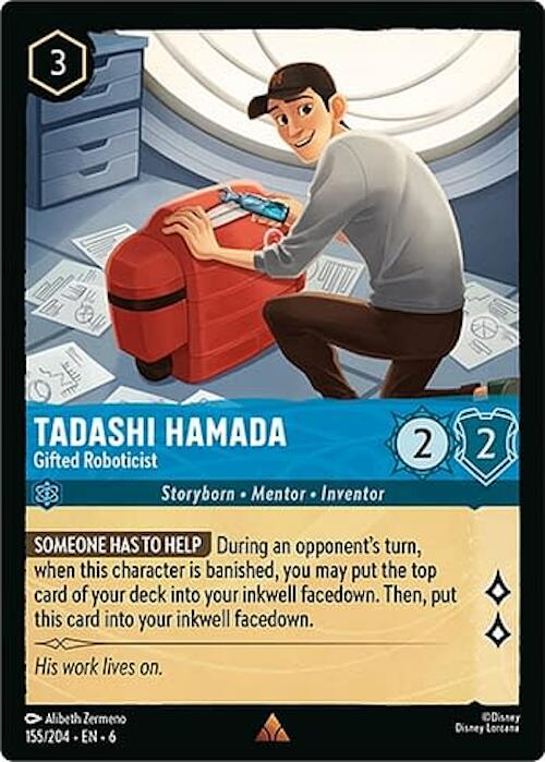 Tadashi Hamada - Gifted Roboticist (155/204) [Azurite Sea] | Rock City Comics