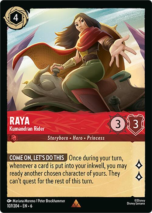 Raya - Kumandran Rider (107/204) [Azurite Sea] | Rock City Comics