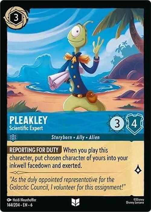 Pleakley - Scientific Expert (144/204) [Azurite Sea] | Rock City Comics