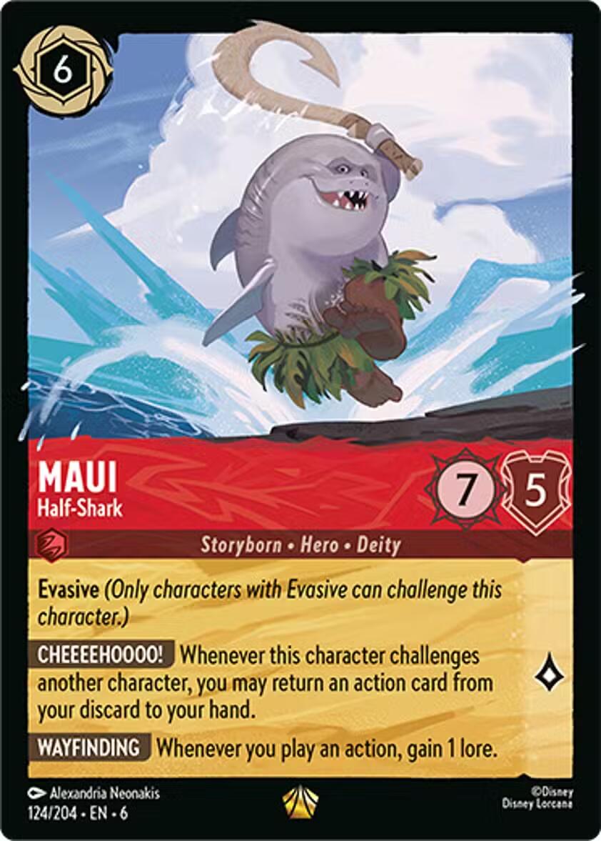 Maui - Half-Shark (124/204) [Azurite Sea] | Rock City Comics