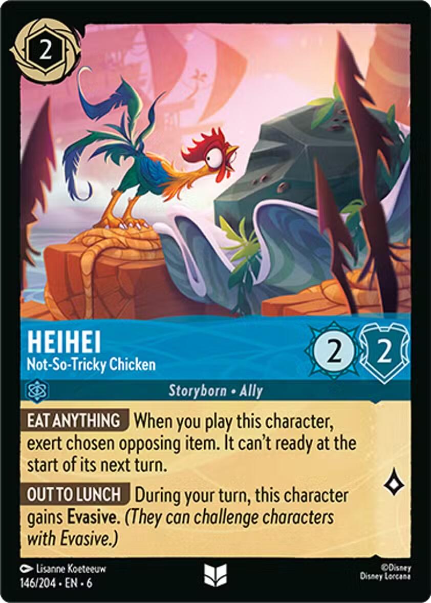 HeiHei - Not-So-Tricky Chicken (146/204) [Azurite Sea] | Rock City Comics