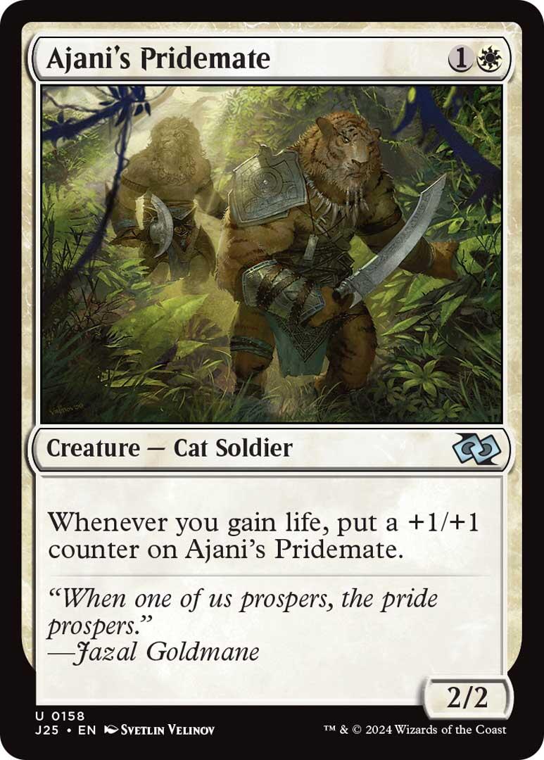 Ajani's Pridemate [Foundations Jumpstart] | Rock City Comics