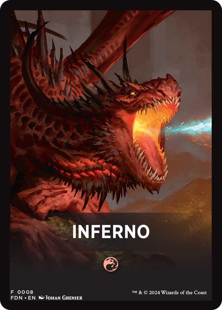 Inferno Theme Card [Foundations Tokens] | Rock City Comics