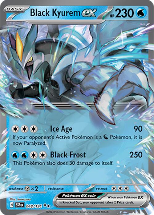 Black Kyurem ex (048/191) [Scarlet & Violet: Surging Sparks] | Rock City Comics