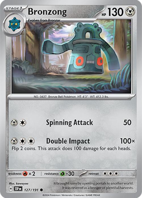 Bronzong (127/191) [Scarlet & Violet: Surging Sparks] | Rock City Comics