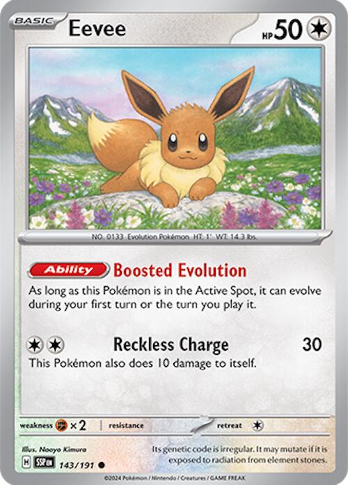 Eevee (143/191) [Scarlet & Violet: Surging Sparks] | Rock City Comics