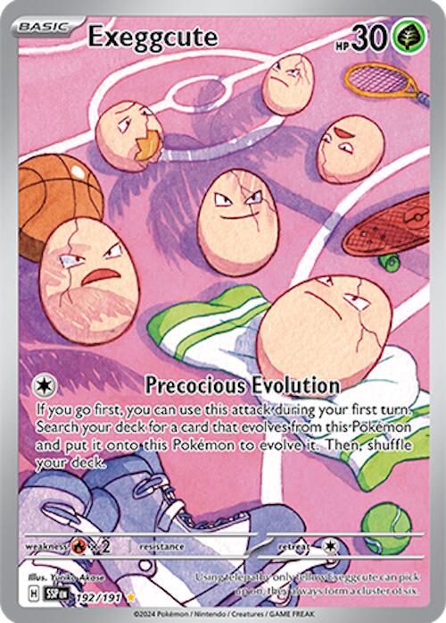 Exeggcute (192/191) [Scarlet & Violet: Surging Sparks] | Rock City Comics