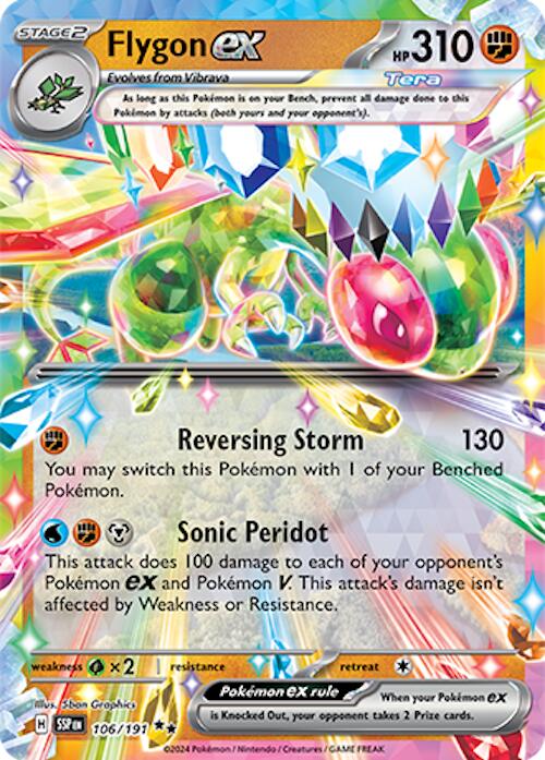 Flygon ex (106/191) [Scarlet & Violet: Surging Sparks] | Rock City Comics