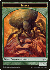 Goat // Insect Double-Sided Token [Planechase Anthology Tokens] | Rock City Comics