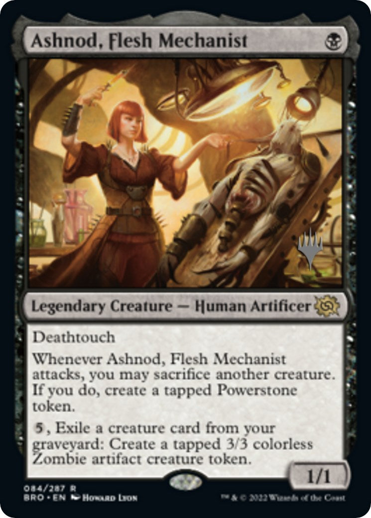 Ashnod, Flesh Mechanist (Promo Pack) [The Brothers' War Promos] | Rock City Comics