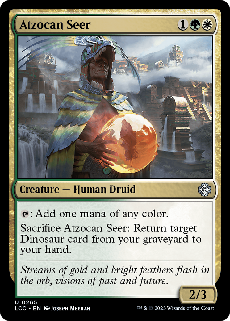 Atzocan Seer [The Lost Caverns of Ixalan Commander] | Rock City Comics