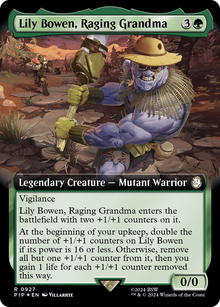 Lily Bowen, Raging Grandma (Extended Art) (Surge Foil) [Fallout] | Rock City Comics