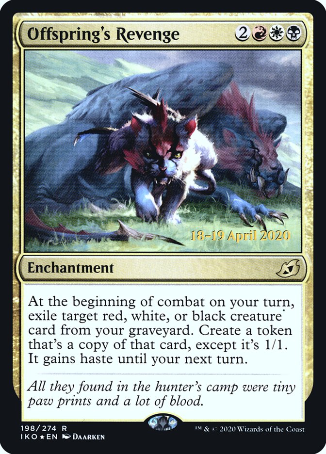 Offspring's Revenge [Ikoria: Lair of Behemoths Prerelease Promos] | Rock City Comics